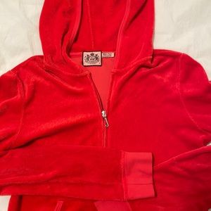Original Red Juicy Zipup